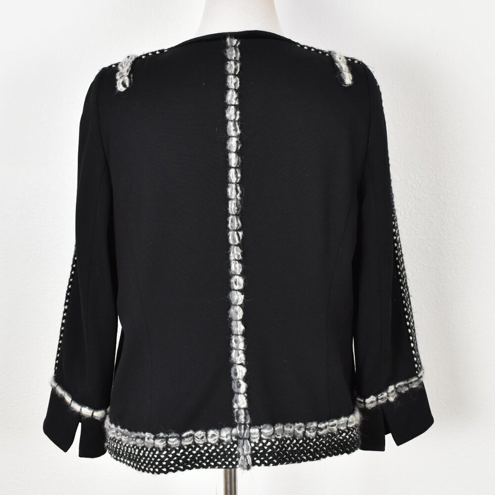 Escada Jersey Jacket Blazer Black - 44 - Picture 5 of 12